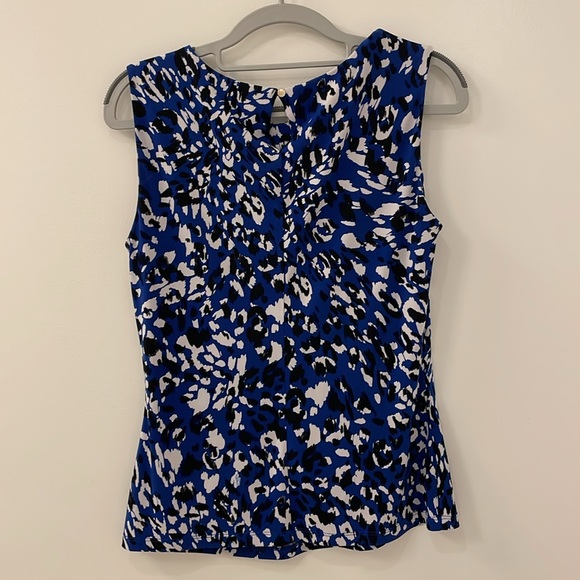 Calvin Klein sleeveless patterned top - Picture 2 of 6